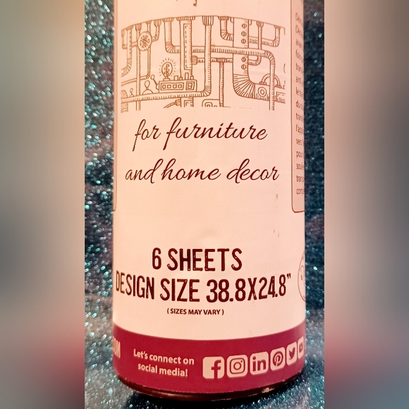 Steampunk Furniture Transfer Dixie Belle NEW - Picture 4 of 9